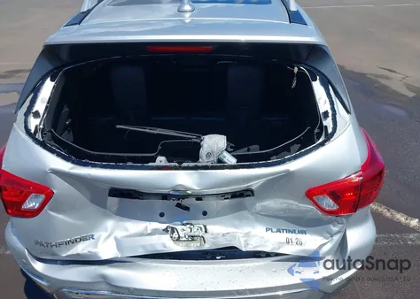 2020 Nissan Pathfinder Platinum 2Wd from USA, damaged, VIN 5N1DR2DN8LC587975